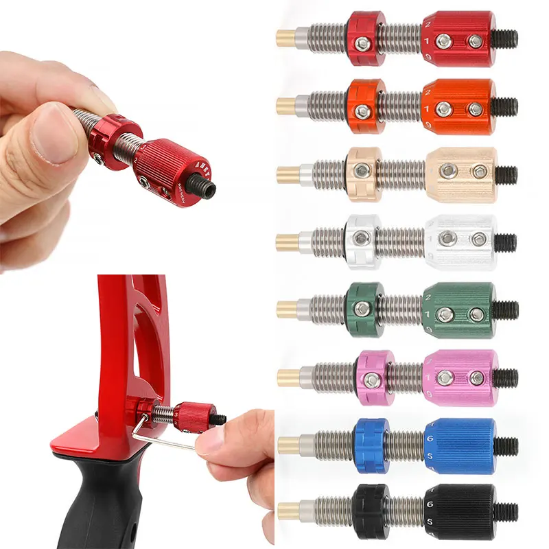 

Archery Recurve Arrow Rest Cushion Plunger Aluminum Alloy Bow Outdoor Shooting Hunting Target Accessories Left and Right Hand