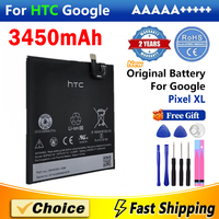 1Pc Original Battery For HTC Google Pixel XL/ Nexus M1 M 1,B2PW2100 Brand New Replacement Phone Lithium Battery+Tools