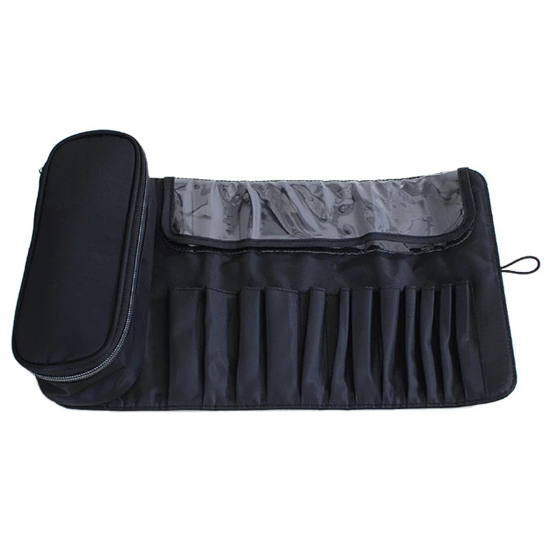 

Women's Cosmetic Brush Bag Travel Organizer Makeup Brushes Pouch Multifunction Make Up Brushes Protector Fold Tools Bags