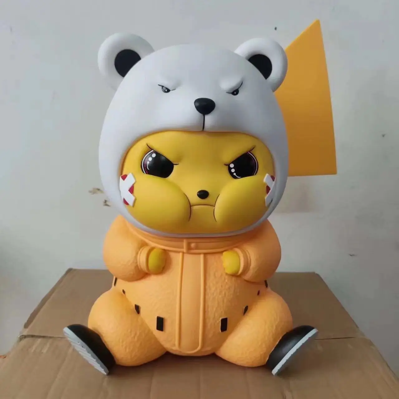 

33cm One Piece Figure GK Bepo Bear Pikachu Cosplay Bepo Bear Large Action Figura Model