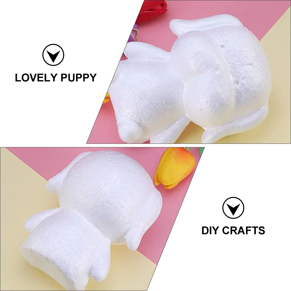 Rose Foam Model Versatile Mold Flower Decor Supplies Decorate Unique Ornament Polystyrene Modelling Dog DIY Puppy Arrangement