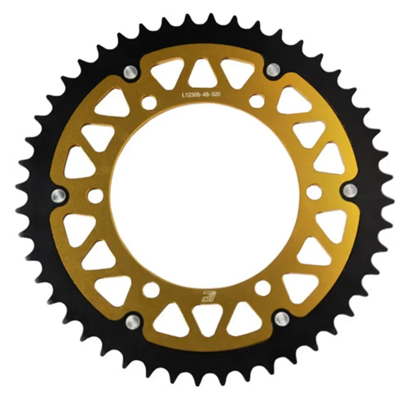 

520 Chain 48T Motorcycle Rear Sprocket For Yamaha DT250 77-82 MT-03 06-12 XT660 04-15 XTZ660 08-15 XJ600 92-03 XTZ750 90-98