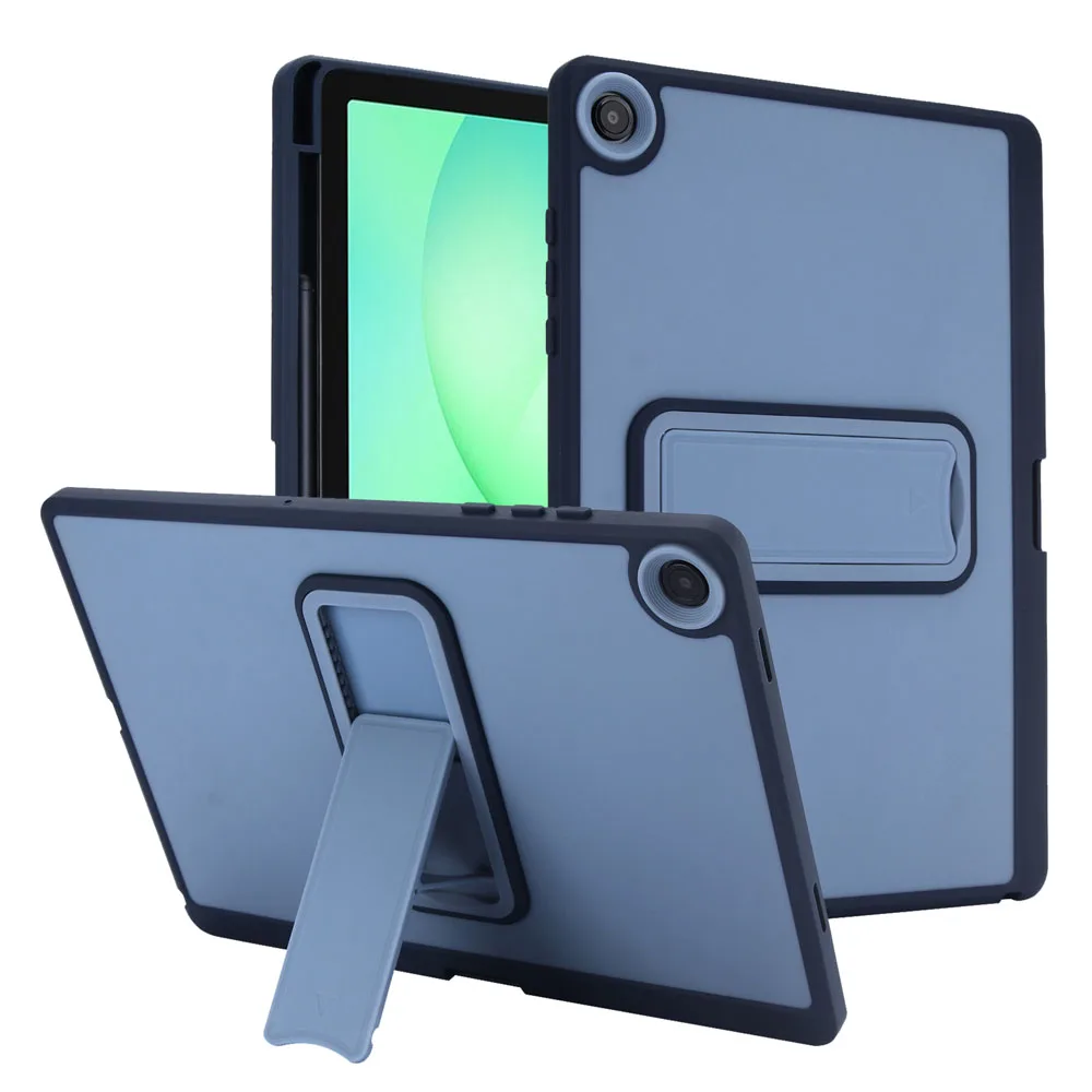 Tablet Case for Samsung Galaxy Tab A8 10.5 Inch 2021 PC Hard Shell Anti‑Drop Shockproof Protective Cover with Kickstand