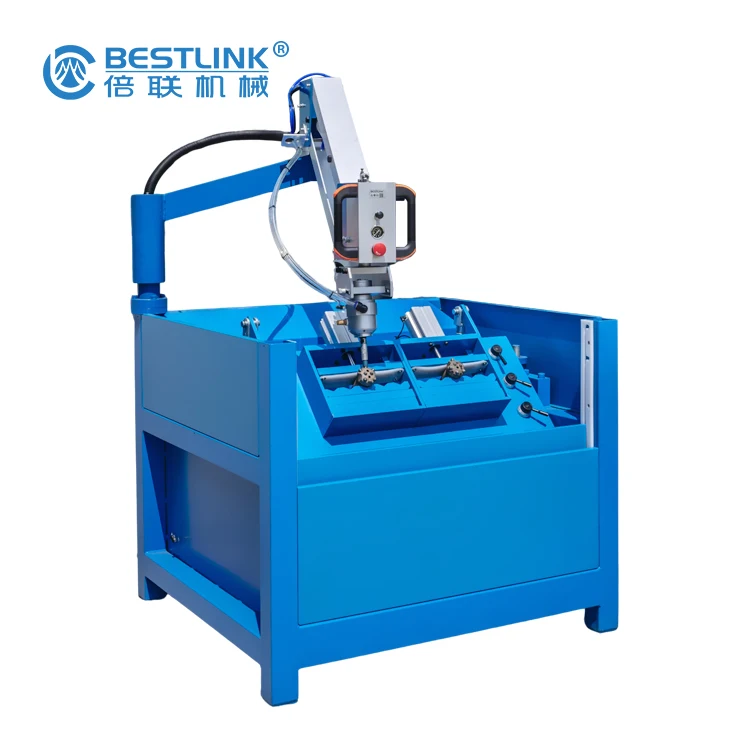 Pneumatic And Electric Driven Button Bits Sharpening Machine