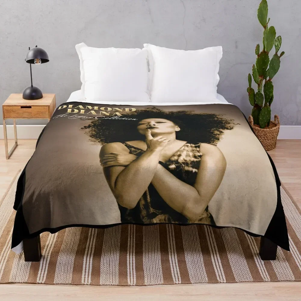 

Diamond diana the legacy collection Throw Blanket Decorative Soft Throw Blanket for Couch Sofa
