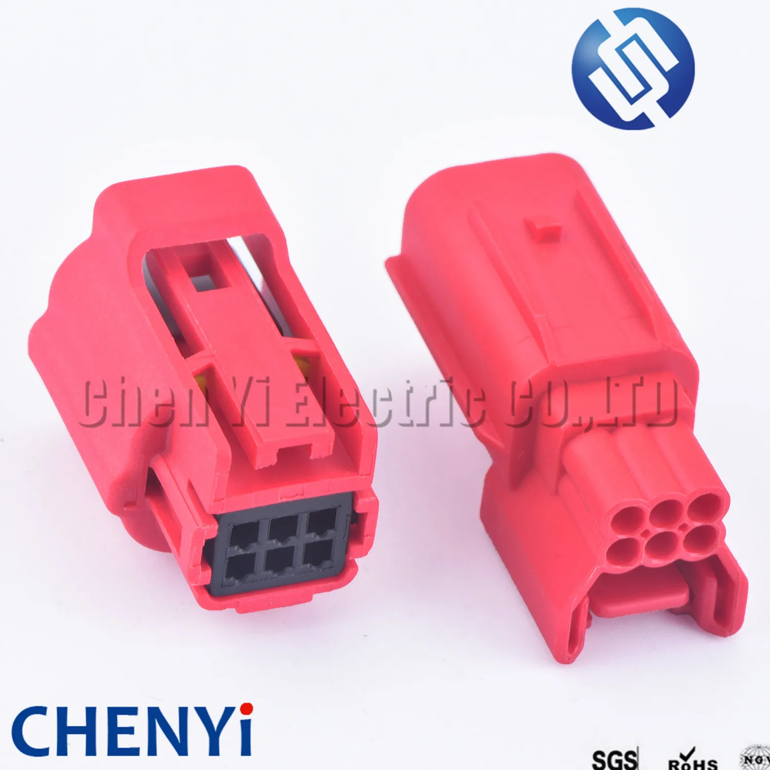 1 Set 6 Pin Car OBD Diagnostic Plug Auto Universal Socket Automotive Connector female protection cover 6189-7963 MWTPB-06-1A-R