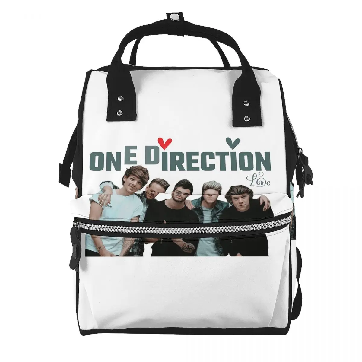 One DIrection Love Student Backpack School Bag Hiking Travel Daypack for Men Women Bookbag Shoulder Bags