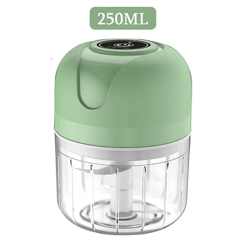 Electric Garlic Chopper Mini USB Meat Grinder Garlic Masher Machine Sturdy Durable Crushed Ginger Vegetable Crusher Kitchenware