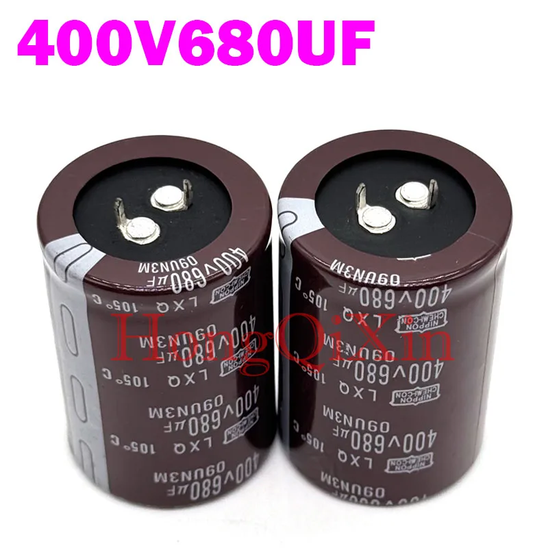 2 Pcs/Lot High-quality 400V 680μF Bull-foot and 450V 680μF Aluminum Electrolytic Capacitors IC