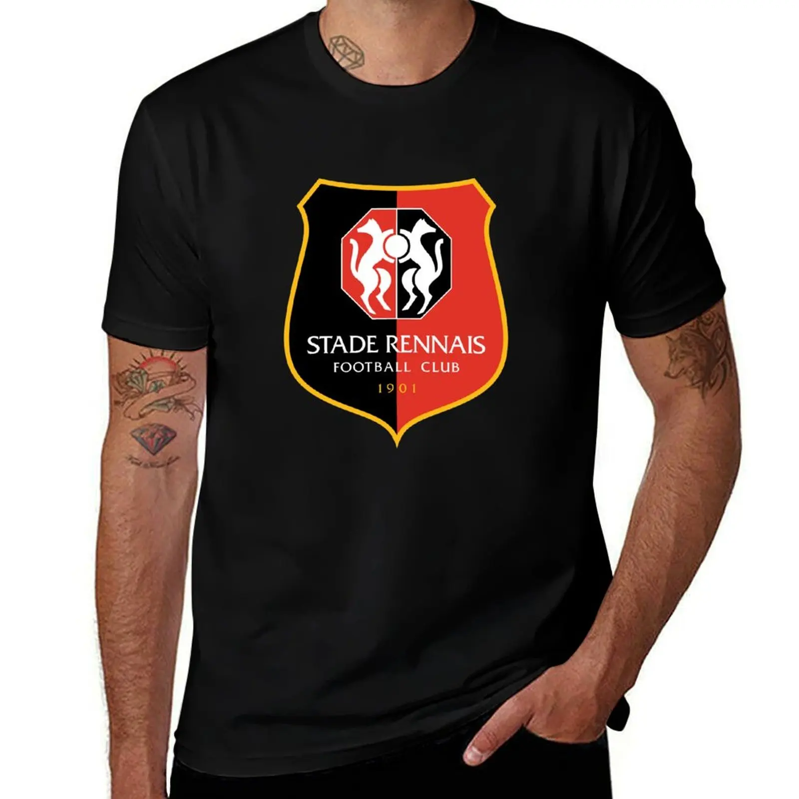 

Stade Rennais FC T-Shirt Lightweight Running Sports T-Shirt