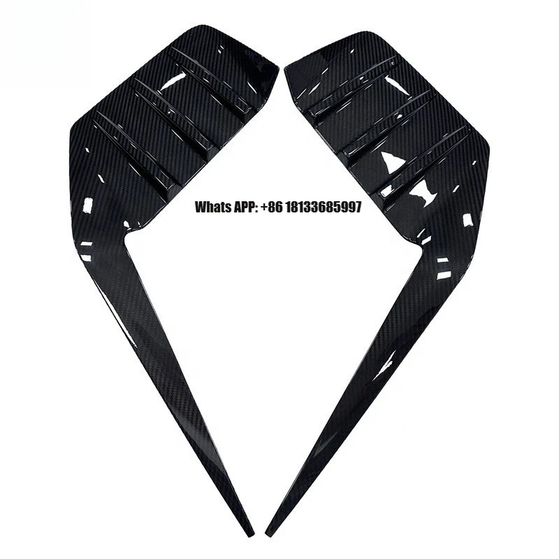 Z-ART 2023+ G87 M2 Dry Carbon Fiber Rear Flap for BMW G87 Prepreg Carbon Fiber Tail Bumper Air Knife for BMW M2 G87 Rear Winglet