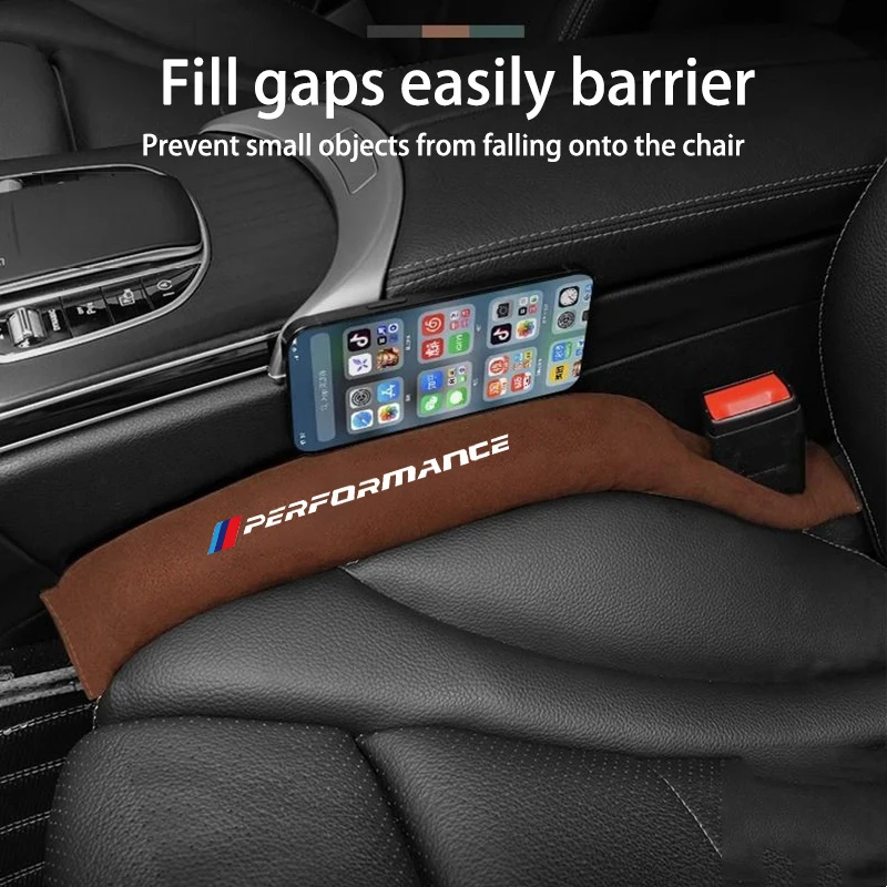 

Car Seat Gap Filler Auto Seats Leak Stop Pad Leather Leak Pads Plug Spacer for BMW M Performance E39 E46 E60 E30 E36 E90 E87 F10