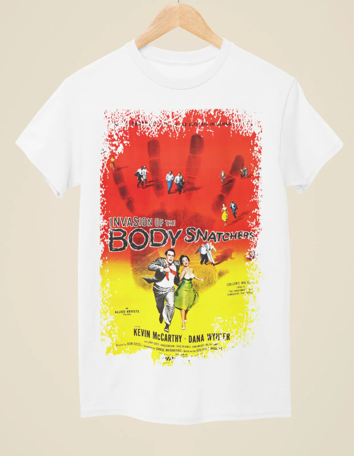 

Invasion of the Body Snatchers - Movie Poster Inspired Unisex White T-Shirt