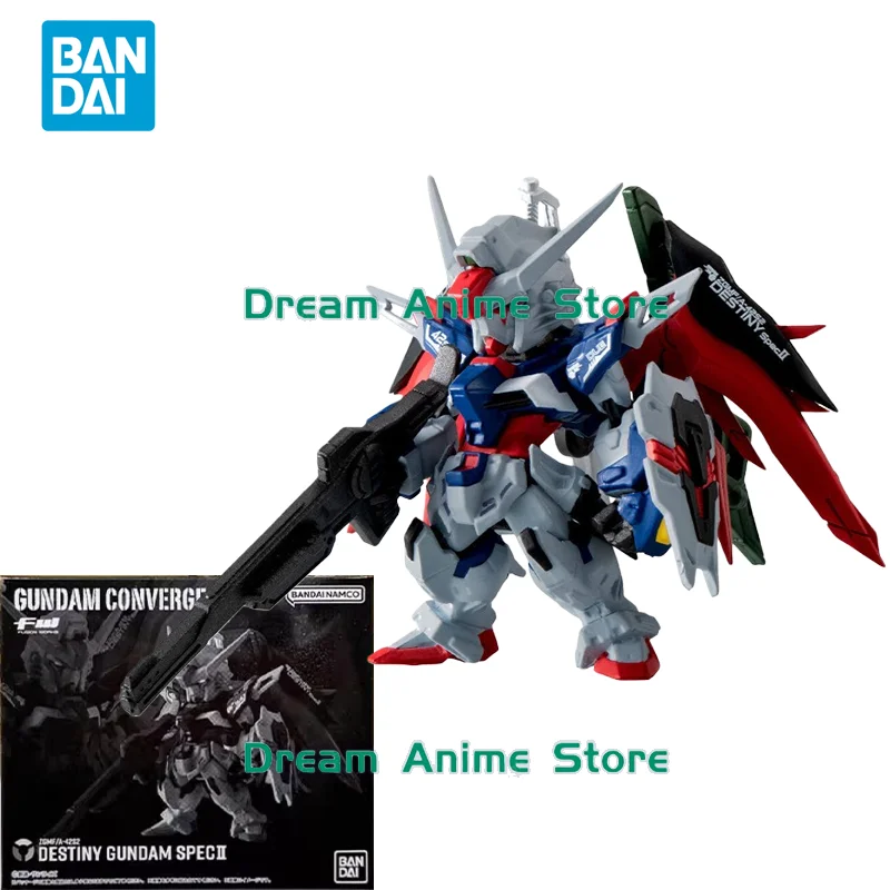 

Bandai Original Anime Figure FW CONVERGE DESTINY GUNDAM SpecII Action Figure Toys for Kids Gift Collectible Model