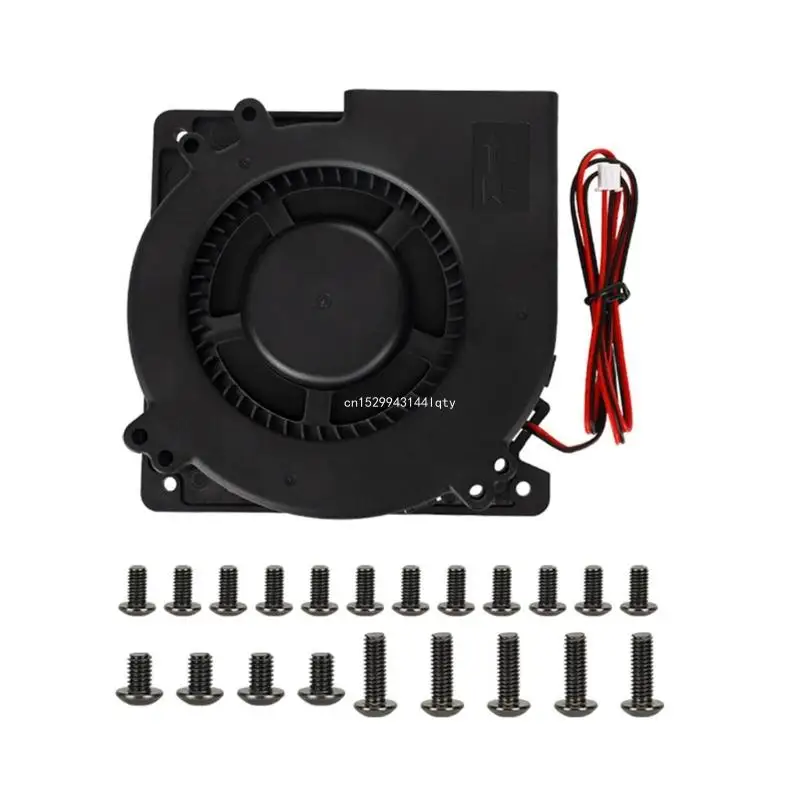 

Upgraded 12032 Blower Fan Quiet 24V 12W Noise Cooling for KLP1 3D Printer Dropship