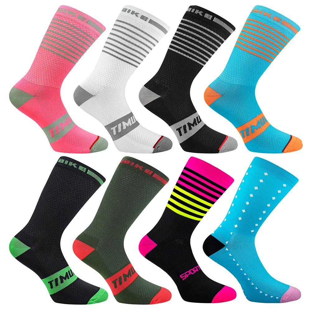 

Professional Bike Sports Cycling High Socks Team Socks Quality Running Socks Basketball Socks Many Colors