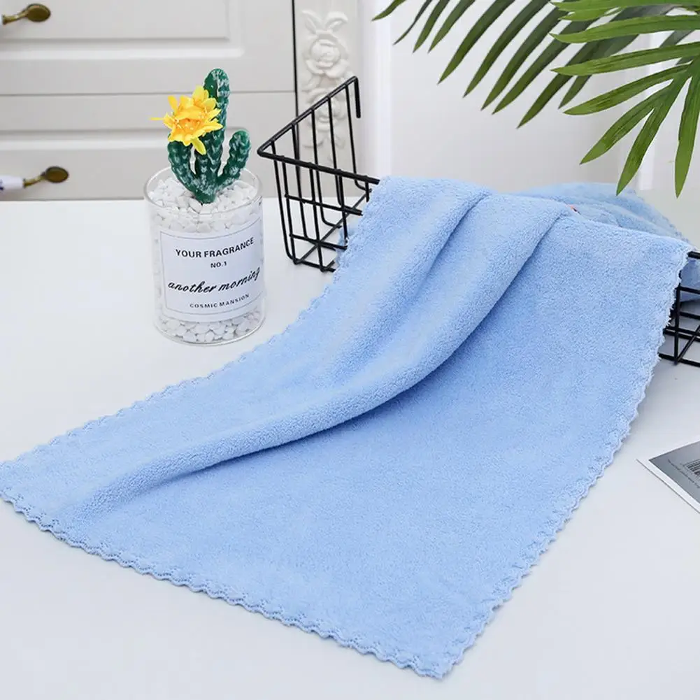 5Pcs Bathroom Towels  Absorbent   Bath Towels Home Face Hair Towels Washcloths