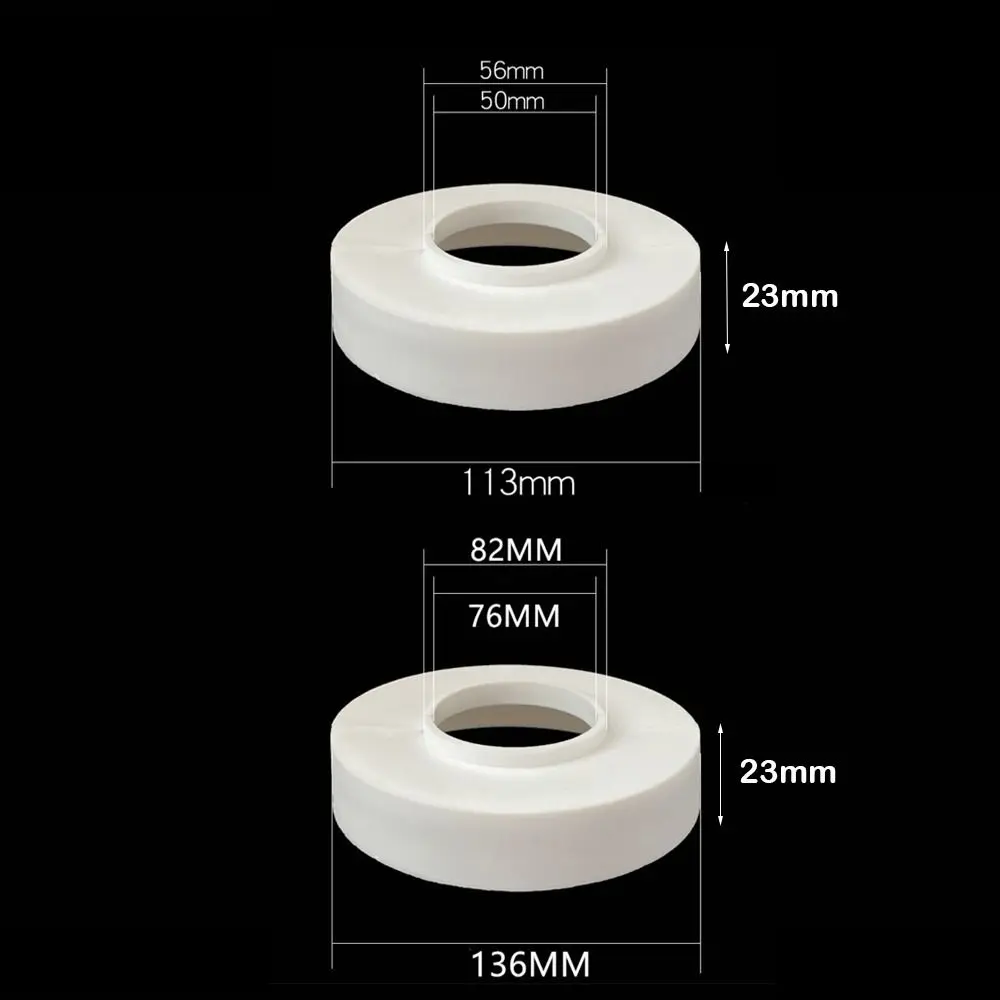 벽 플랜지 ABS 배수 파이프 커버 도금 조절 수도꼭지 장식 커버 파이프 벽 커버 주방