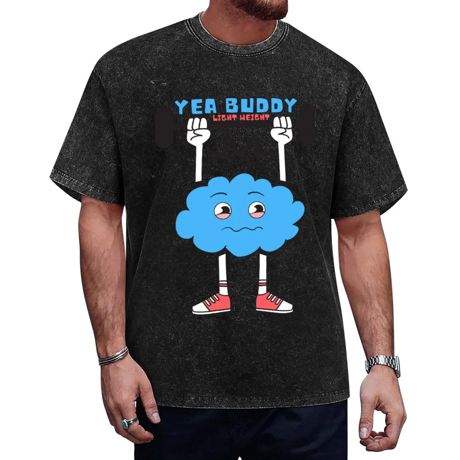 

Yea Buddy, Light Weight T-Shirt topping vintage graphic tee aesthetic clothes sweat mens designer t shirt