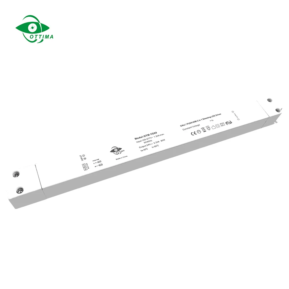 20W to 40W DALI and push switch dimmable LED driver for led lighting use