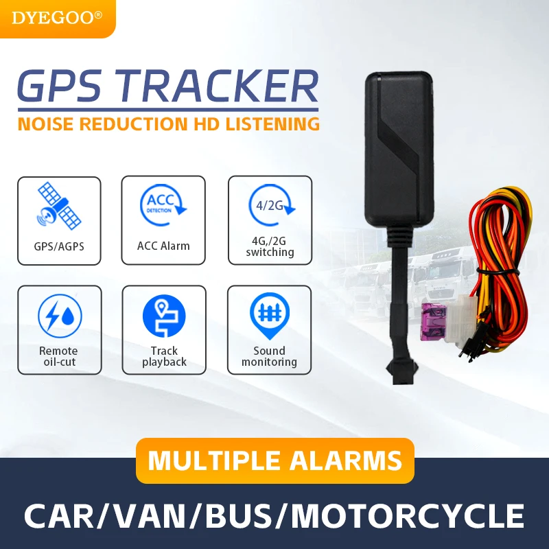 

DYEGOO G25 4G SOUTH AMERICA PRECISE VEHICLE CAR GPS TRACKER3809