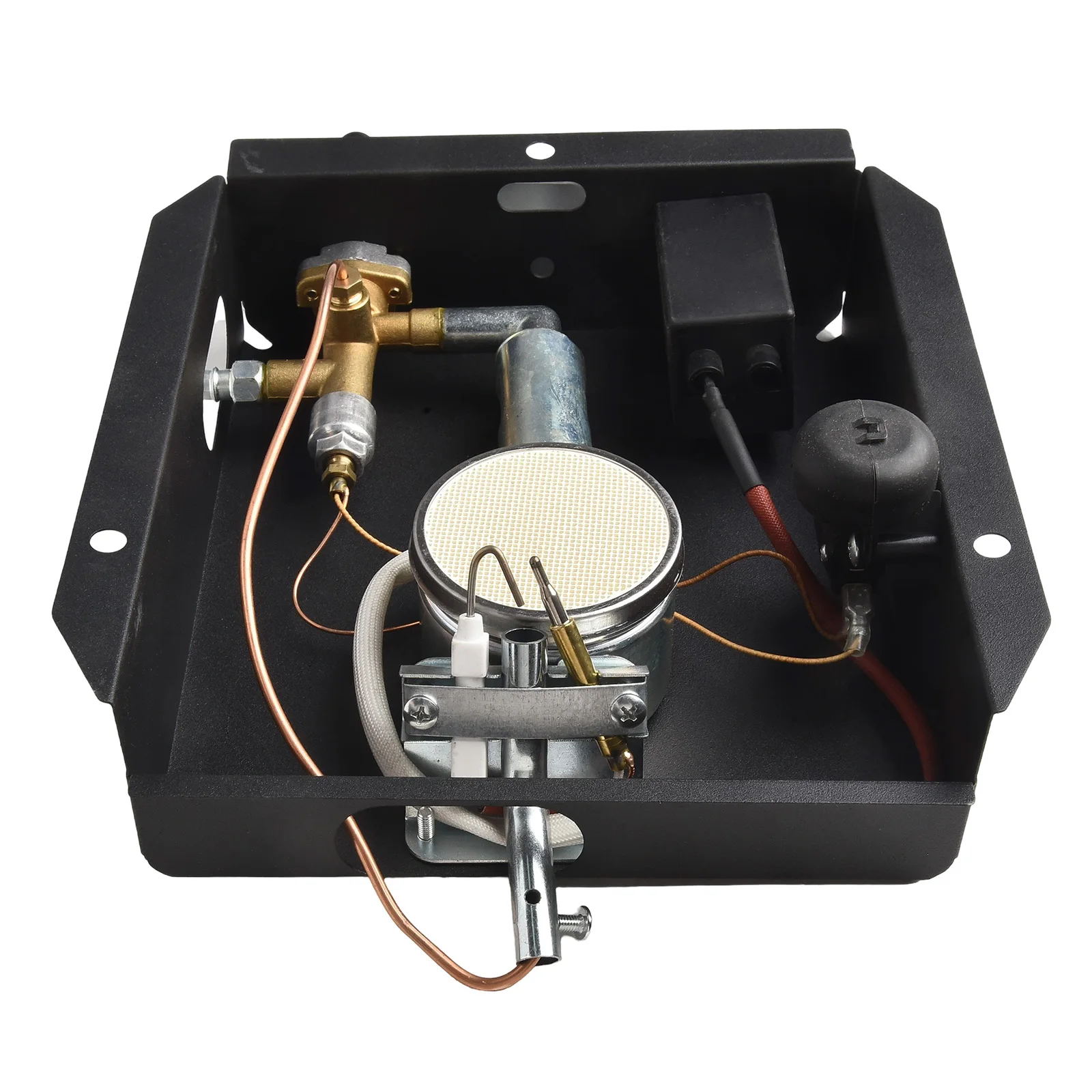 

Outdoor Heater Kit Burner Module Assembly Outdoor Heating Solution 3 Or 4 Hole Configuration 3 8 Male Flare Fitting