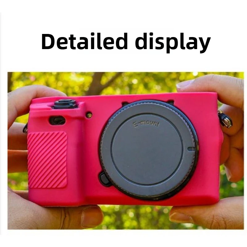 

Soft Silicone Protective Case For Sony Alpha A6000 A6100 A6300 A6400 A6500 A6600 A5100 A5000 Body Cover Protector