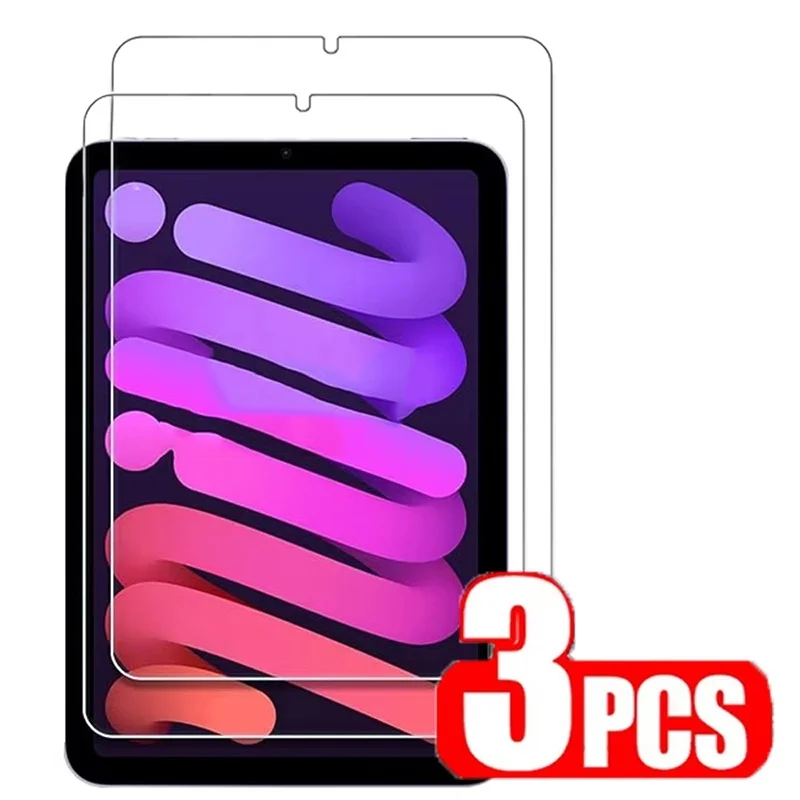 3Pcs 9H Tempered Glass For iPad 12.9 2022 2021 2018 2017 2015 For iPad 6th 5th 4th 3th 2th 1th Gen Anti Scratch Protective Film