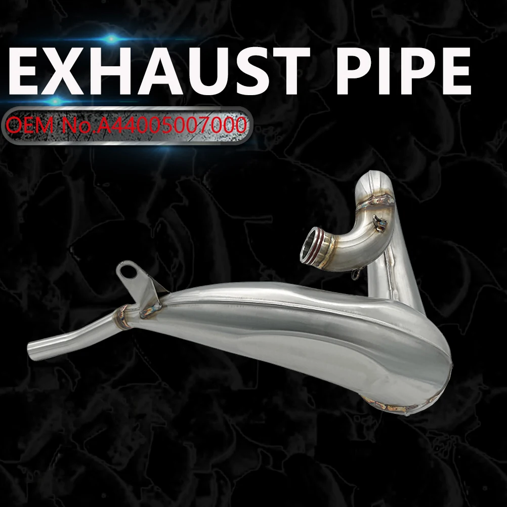 Motorrad-Auspuffkrümmer, modifizierte Auspuffrohr-Edelstahl-Schnittstelle für KTM HUSQVARNA GASGAS SX XC-W EXC 250 300 2023–2025