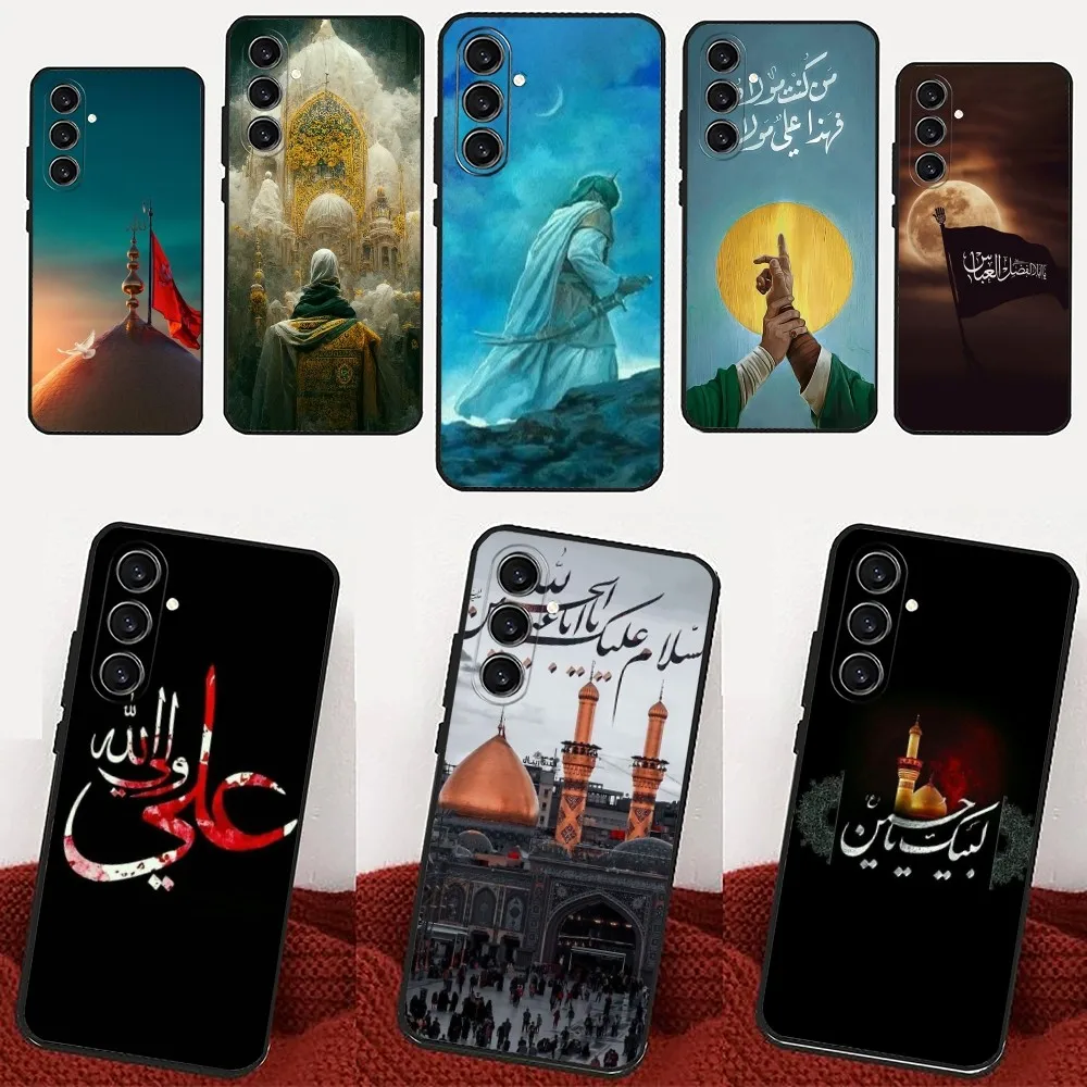 Imam H-Hussain Shia Ali   Phone Case For Samsung Galaxy A13,21s,22,31,32,52,53,71,80,91 Black Soft Cover