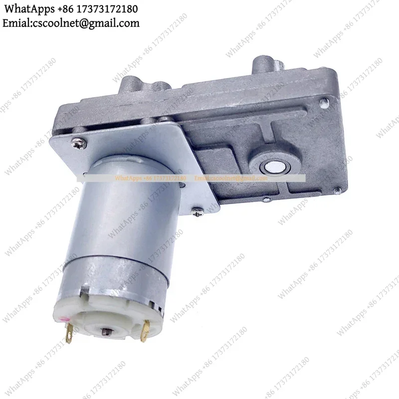 Worm Gear Motor 12V DC 20-157RPM High Torque Reducer Metal Gearbox Reverse Self Locking For Automation Equipment Parts