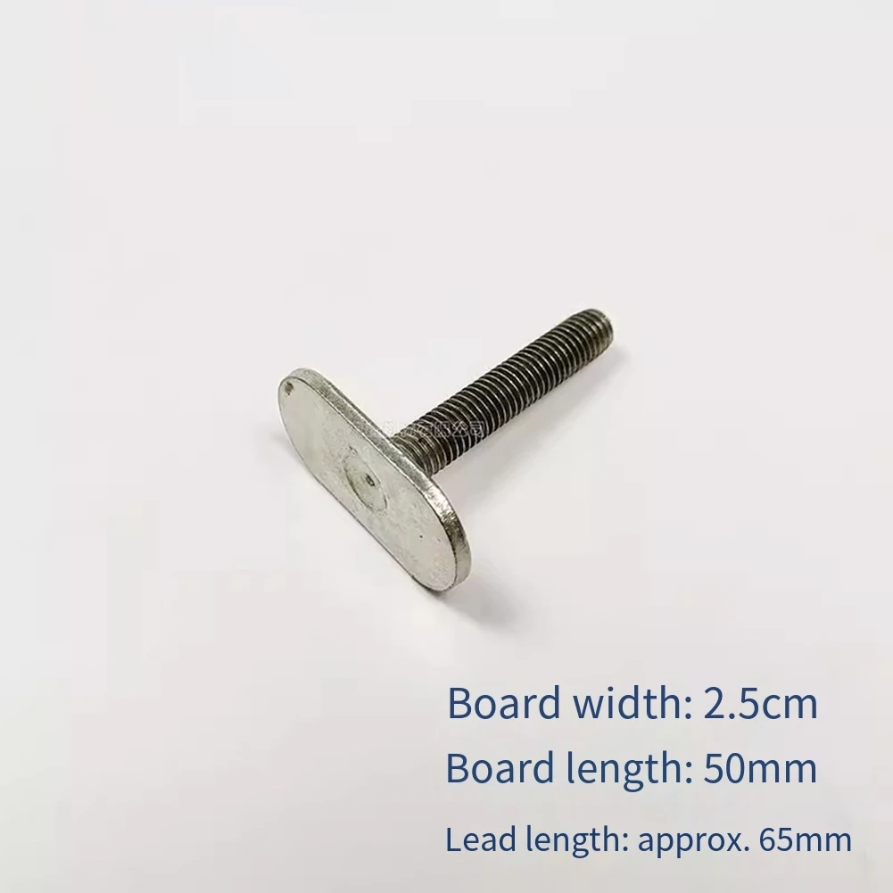 DIY 프로젝트 용 27*170*84mm 조각 기계 목공 밀링 머신 용 금속 나사 T-볼트 손잡이 시스템 실버 색상