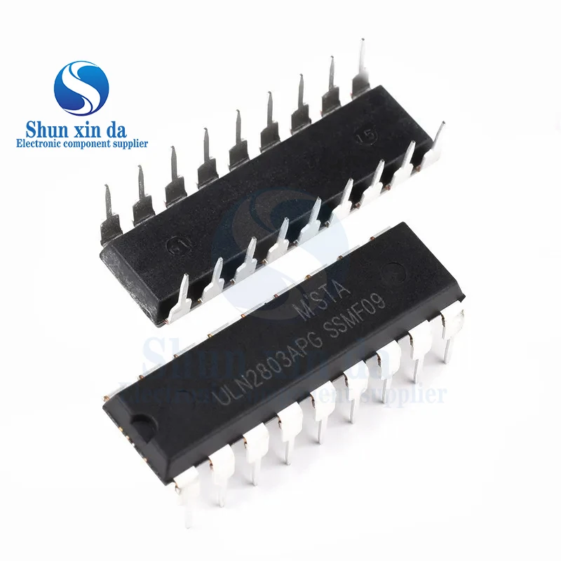 10PCS ULN2803 ULN2803APG ULN2803AFWG ULN2803ADWR SOIC-18 ULN2803A ULN2803AG 8 NPN Darlington Transistors TRANSISTOR ARRAYS