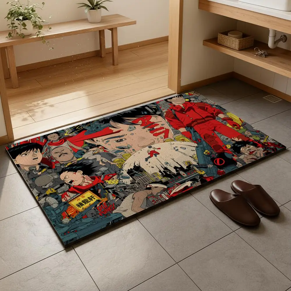 Floor Mat Diatomaceous Earth Bath Mat, QuickDrying, Water Absorb，MultiScene Household Floor Mat A-Akira