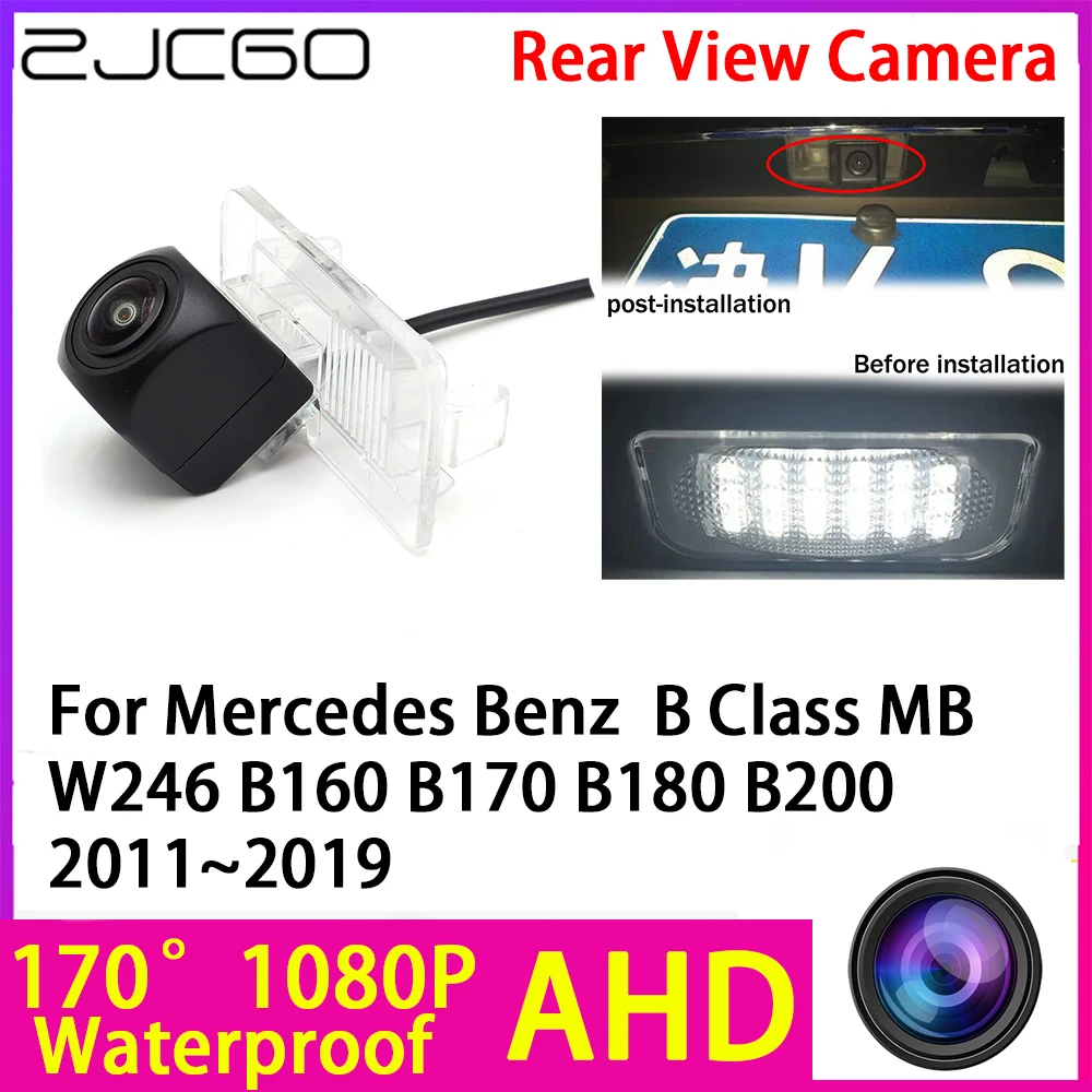 

AHD 1080P Reverse Rear View Camera Night Vision Waterproof for Mercedes Benz B Class MB W246 B160 B170 B180 B200 2011~2019