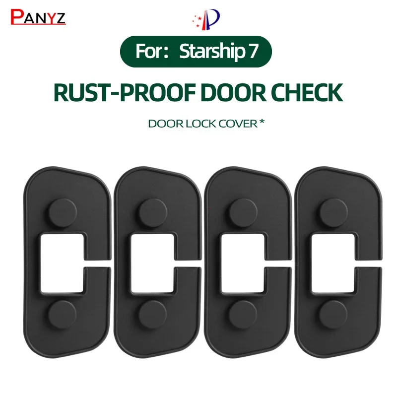 For Galaxy Starship 7 Door Limiter ABS Protection Cover Door Lock Buckle Cover Modification Model Silicone Door Arrester Pads