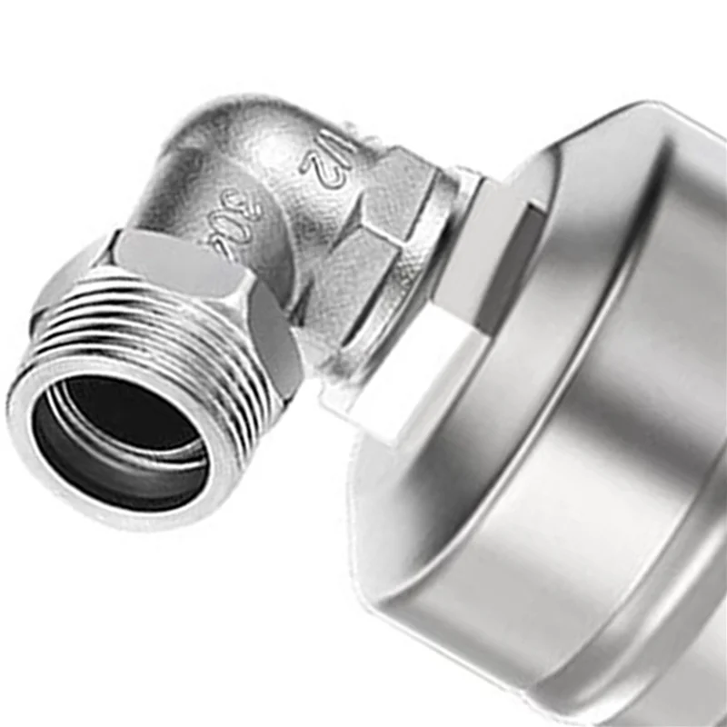 2X 304 Stainless Steel Float Ball Valve Fully Automatic Level Controller Water Tower Tank Kitchen Faucet Full Of Water B-AT36