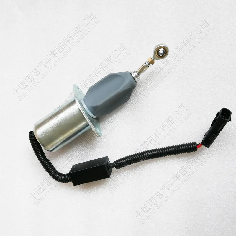 Engine Flameout Solenoid Valve For Internal Combustion Engine Shutdown Control