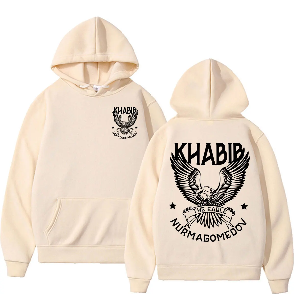 Khabib The Eagle Nurmagomedov Hoodies Herrenbekleidung Mode Gewalt Ästhetik Sweatshirt Herbst Casual Fleece Hoodie Pullover – Detail 10