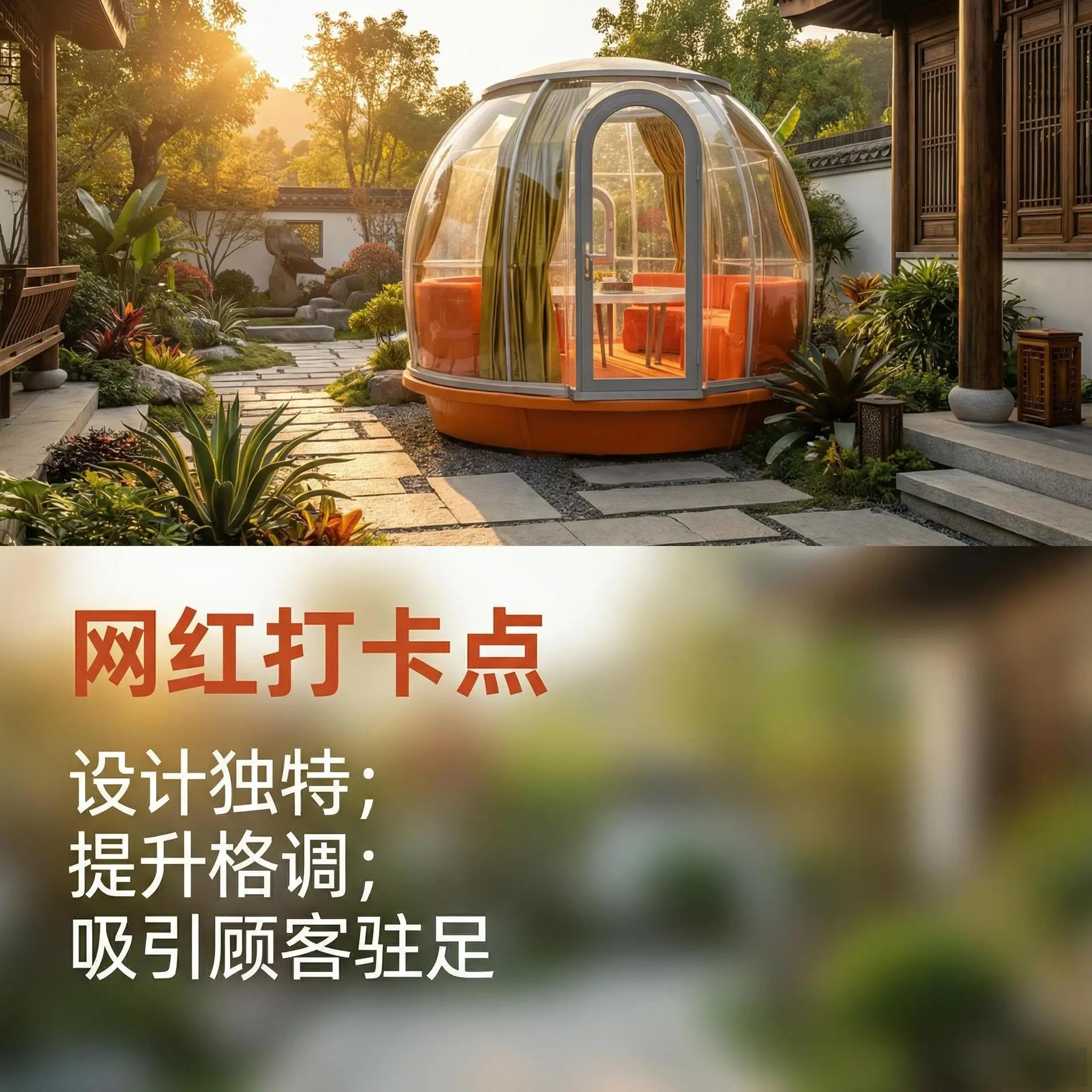 Star boat transparent bubble house, outdoor water celebrity restaurant leisure boat
