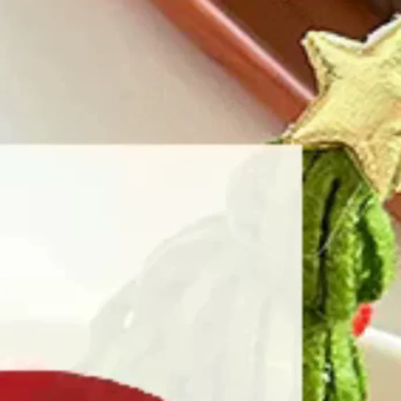 Simpatiche fermagli per capelli per albero di Natale per ragazze Accessori per capelli con decorazioni per albero verde con stella glitterata Regali di Natale di Capodanno