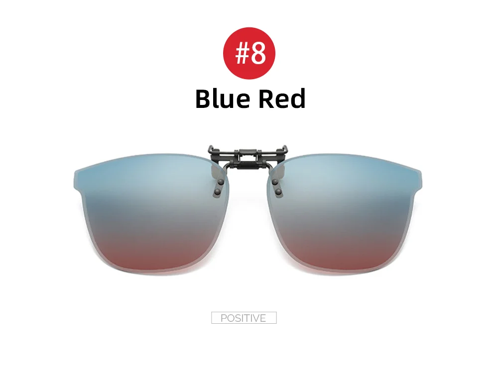 VIVIBEE Große, hochklappbare Sonnenbrille zum Aufstecken, polarisiert, für Herren, klassisch, UV400, photochrome Linse, Sonnenbrille für Damen – Detail 16