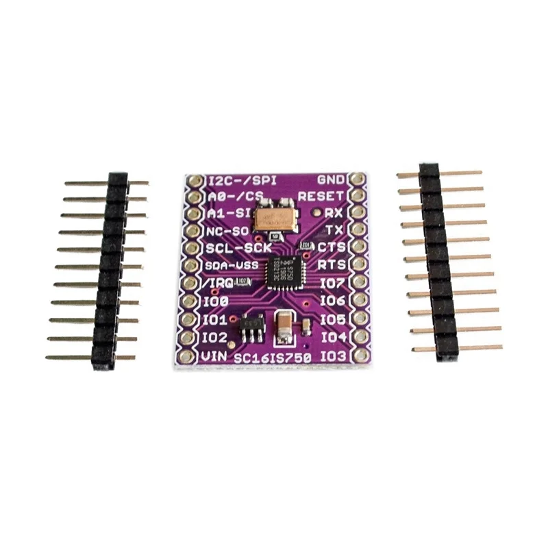 MCU-750 SC16IS750 Module Single UART With I2C-bus/SPI Interface