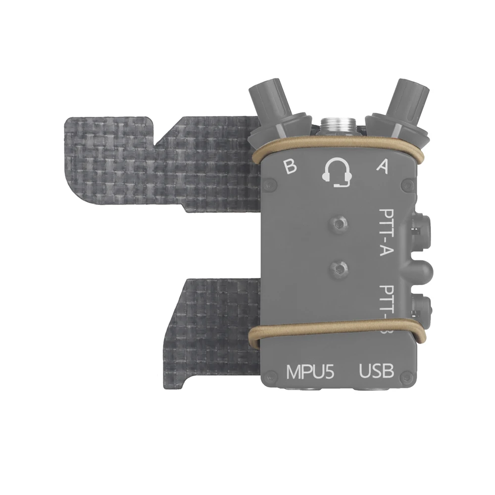 Tactical PTT Wing Kit – PTT Adapter Mount for FCPC V5 Style Plate Carrier, MOLLE Vest & Chest Rig Training Accessories