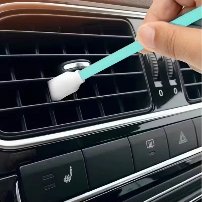 Imagen 7: Hisopos de limpieza sin polvo de doble capa, juego de cepillos multiusos para instrumentos de precisión, manualidades, electrónica para el hogar, 20 piezas