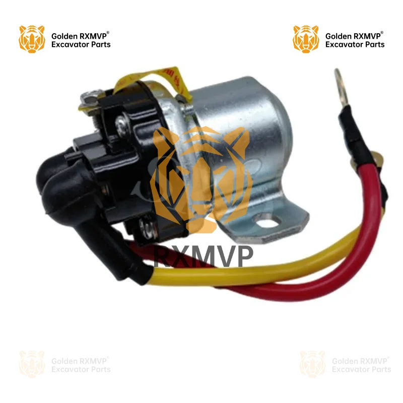 For Mitsubishi/4d31/6d14 Starting Motor 259-5274 Relay Heavy Wire Excavator Accessories