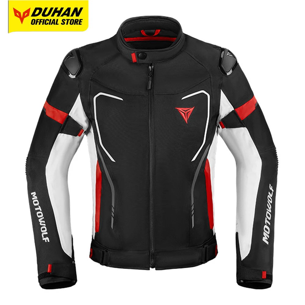 

Windproof Warm Motorcycle Jacket Reflective Anti Fall Motorcycle Riding Jacket TPU Shoulder Protection Motocross Clothes