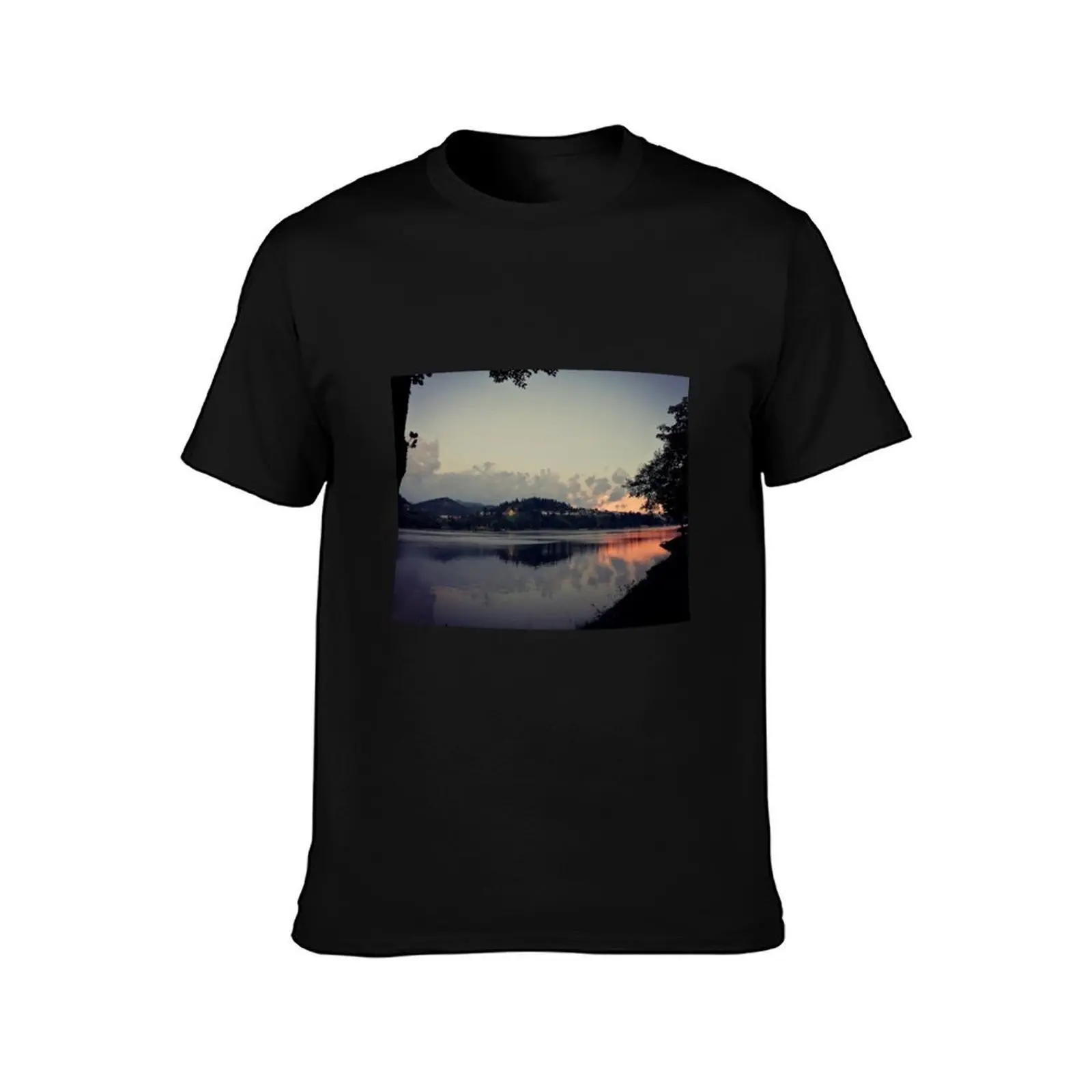 Landscape picture T-Shirt Basic Tee Shirt for Everyday Outfit T-Shirt