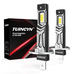 2Pcs H1 LED Bulbs Error Free Car Headlight for Renault Captur Duster VW Ford Fiesta Focus Honda Civic CRV Mazda 6 Hyundai