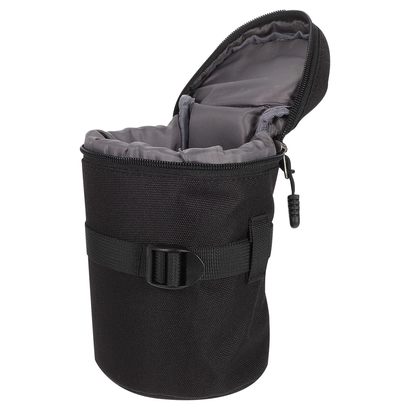 

Camera Lens Pouch Premium Pu Material Compact Shockproof Waterproof Drop Protection For Lens Storage Bag Portable Case